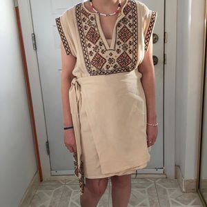 Freepeople embroidered dress